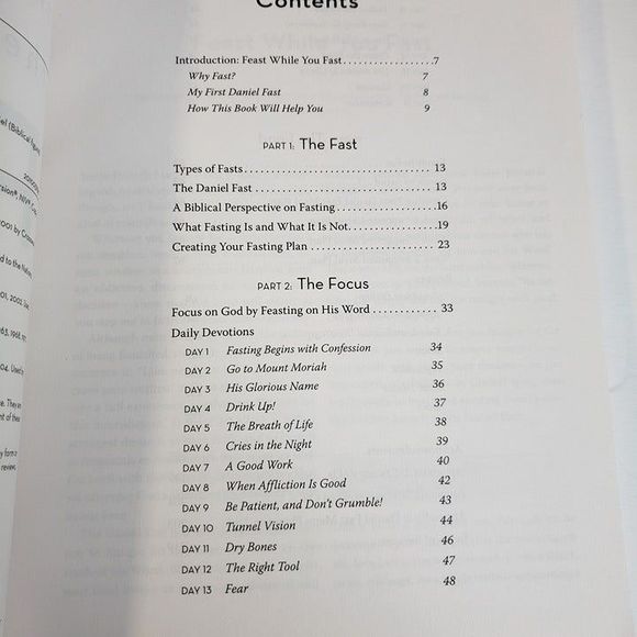 The Ultimate Guide To the Daniel Fast PB Book Cookbook by Kristen Feola - Picture 6 of 10